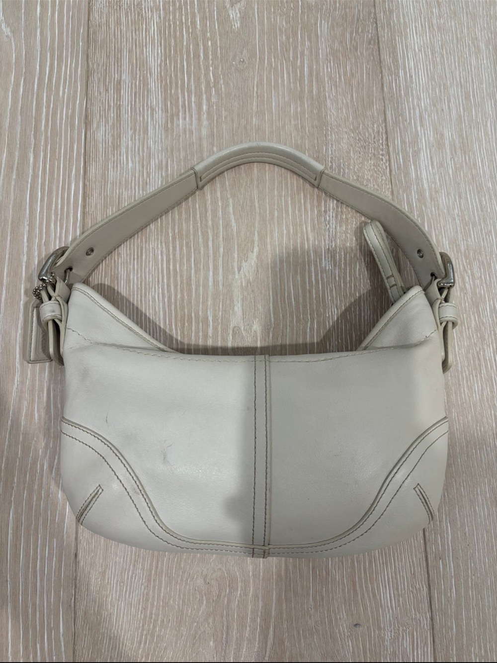 RARE Small Coach Leather Soho Hobo Shoulder Bag #9541